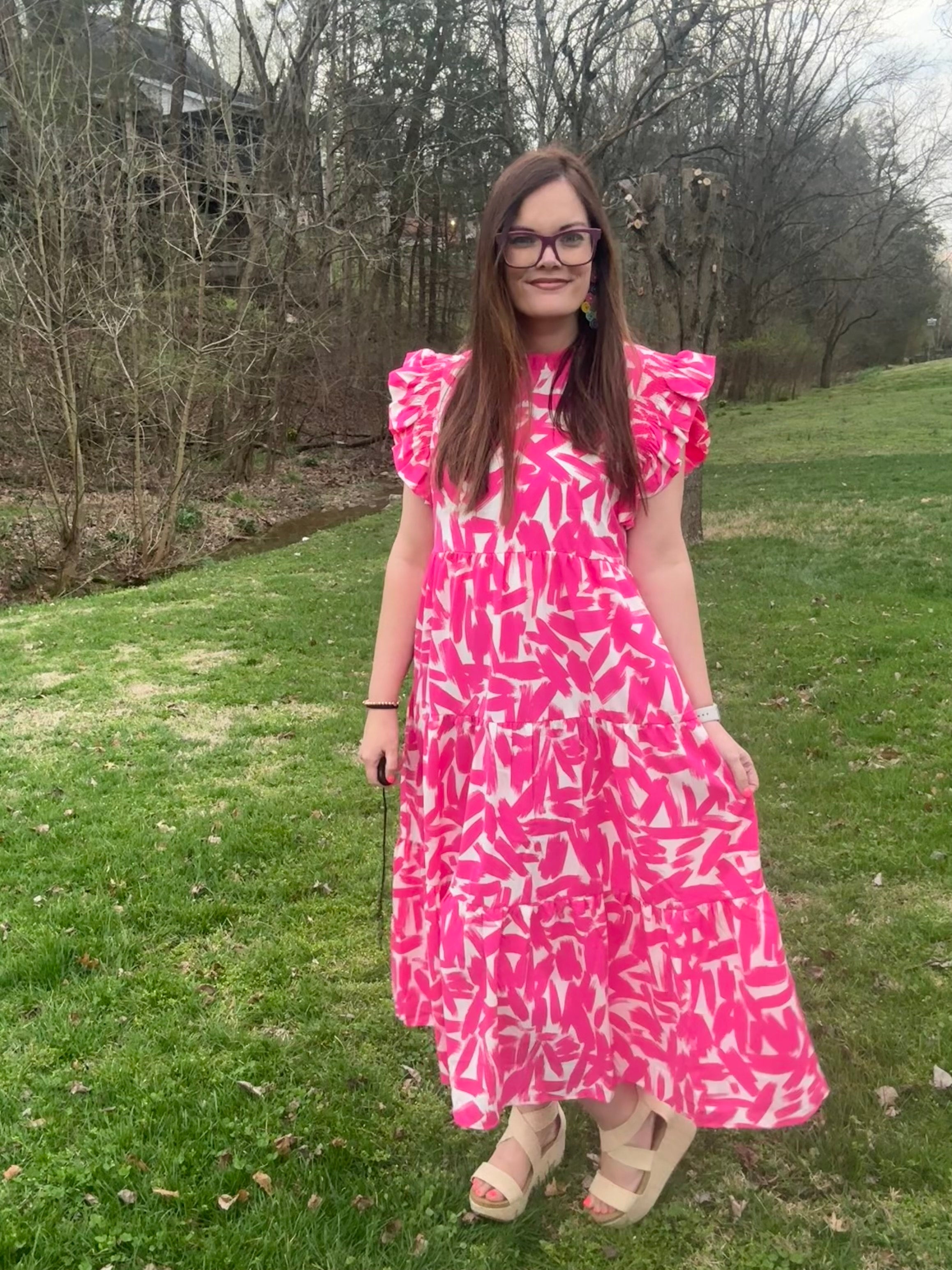 Frilled And Ruffled Pink The Pearly Peacock frilled-and-ruffled-pink-the-pearly-peacock